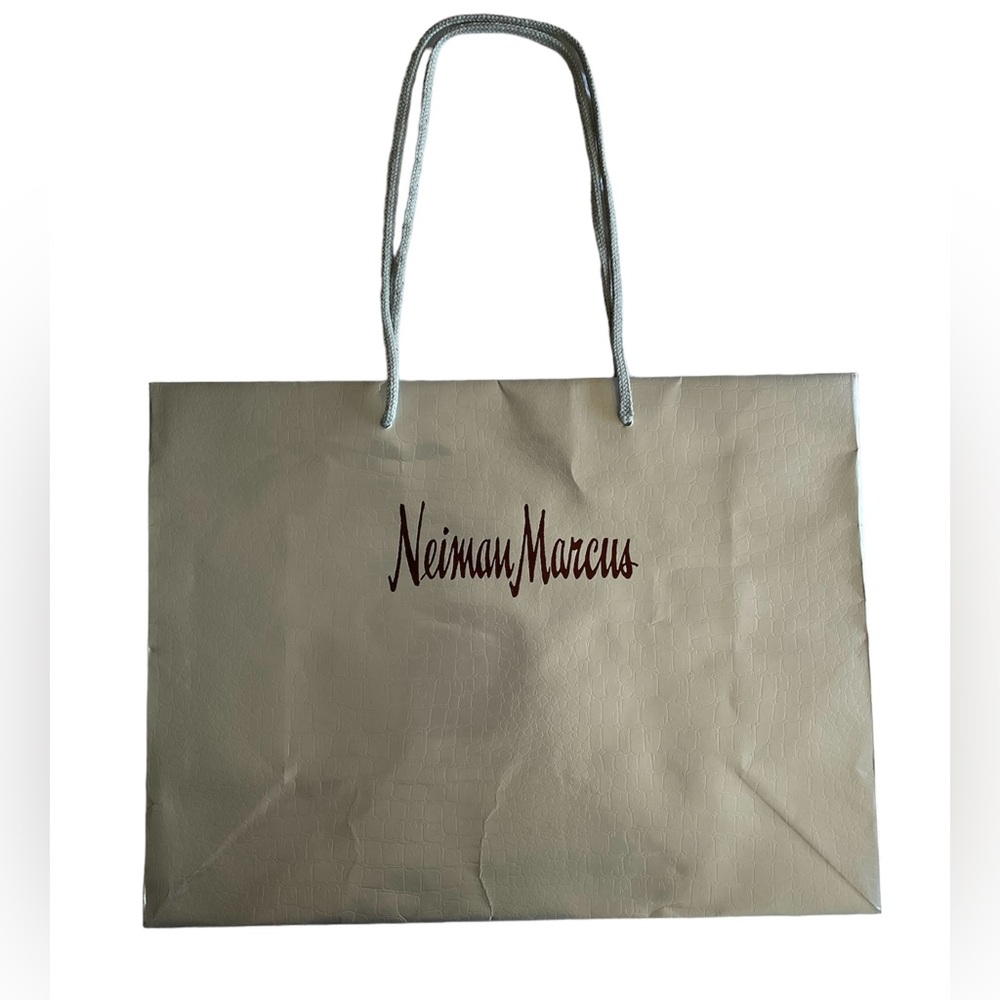 🌸 VINTAGE NEIMAN MARCUS SHOPPING BAG